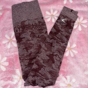 Gymshark Red Camo Leggings❤️